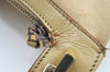 Authentic GUCCI Sherry Line Shoulder Bag Canvas Leather 90762 Beige K4521