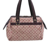 Authentic Louis Vuitton Monogram Mini Josephine PM Hand Bag Pink M92216 LV K4522