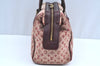 Authentic Louis Vuitton Monogram Mini Josephine PM Hand Bag Pink M92216 LV K4522