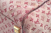 Authentic Louis Vuitton Monogram Mini Josephine PM Hand Bag Pink M92216 LV K4522