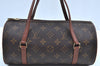 Authentic Louis Vuitton Monogram Papillon 26 Hand Bag Old Model LV K4523