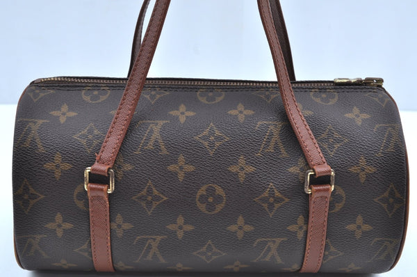 Authentic Louis Vuitton Monogram Papillon 26 Hand Bag Old Model LV K4523
