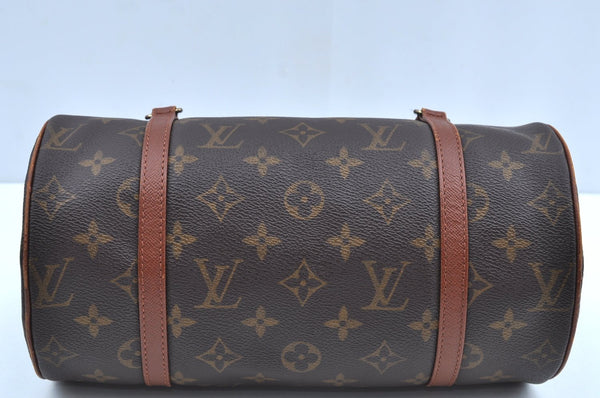 Authentic Louis Vuitton Monogram Papillon 26 Hand Bag Old Model LV K4523