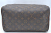 Authentic Louis Vuitton Monogram Speedy 30 Hand Boston Bag M41526 LV K4529