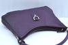 Authentic GUCCI Abbey Shoulder Hand Bag Leather 268636 Purple K4531