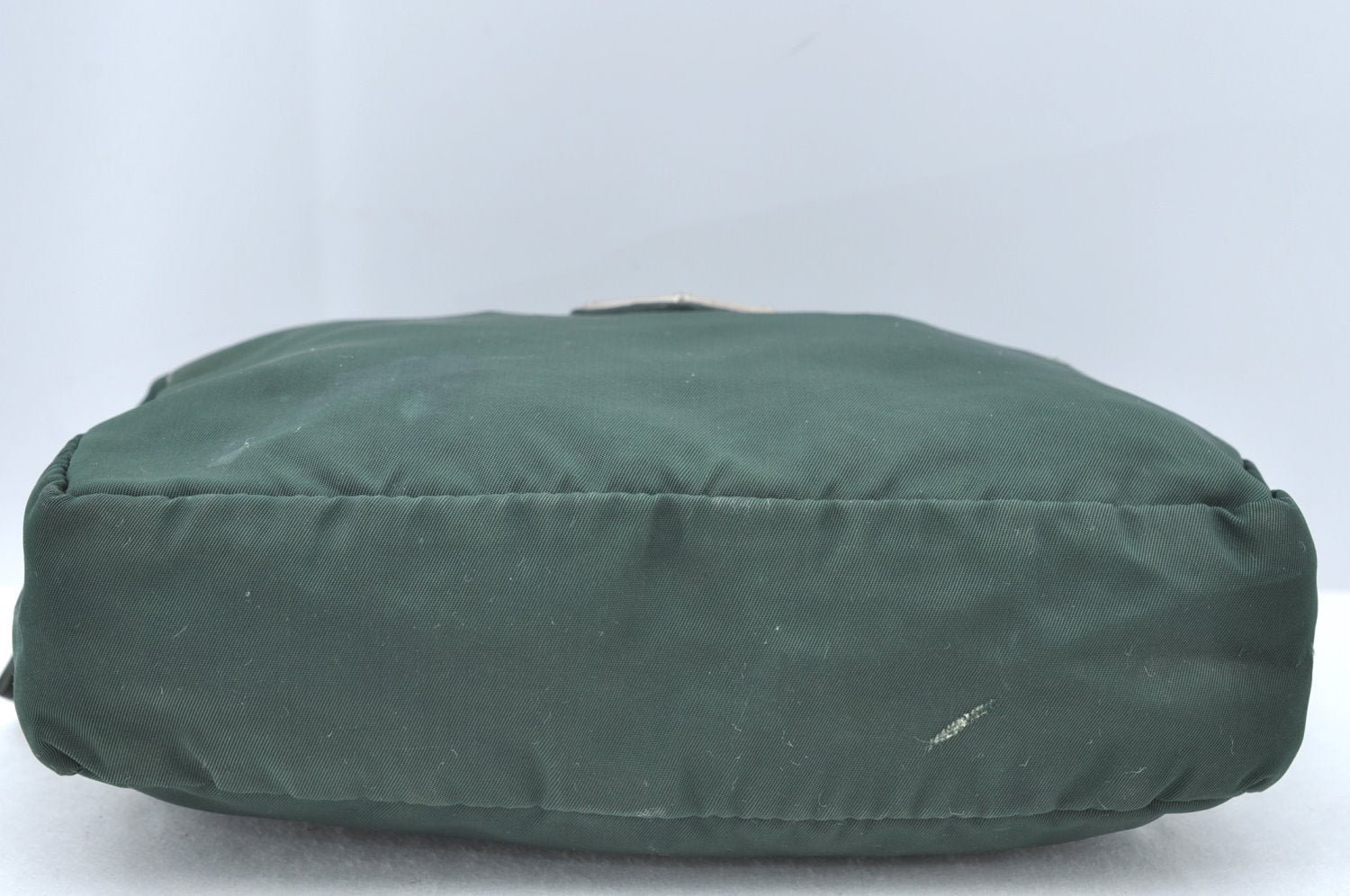 Authentic PRADA Nylon Tessuto Pouch Purse Green K4534
