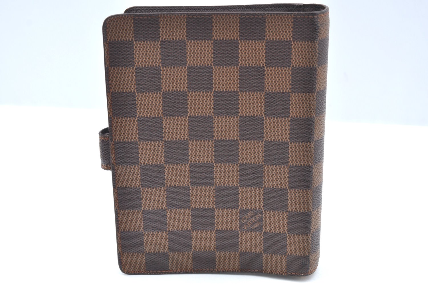 Authentic Louis Vuitton Damier Agenda MM Notebook Cover R20701 LV K4535