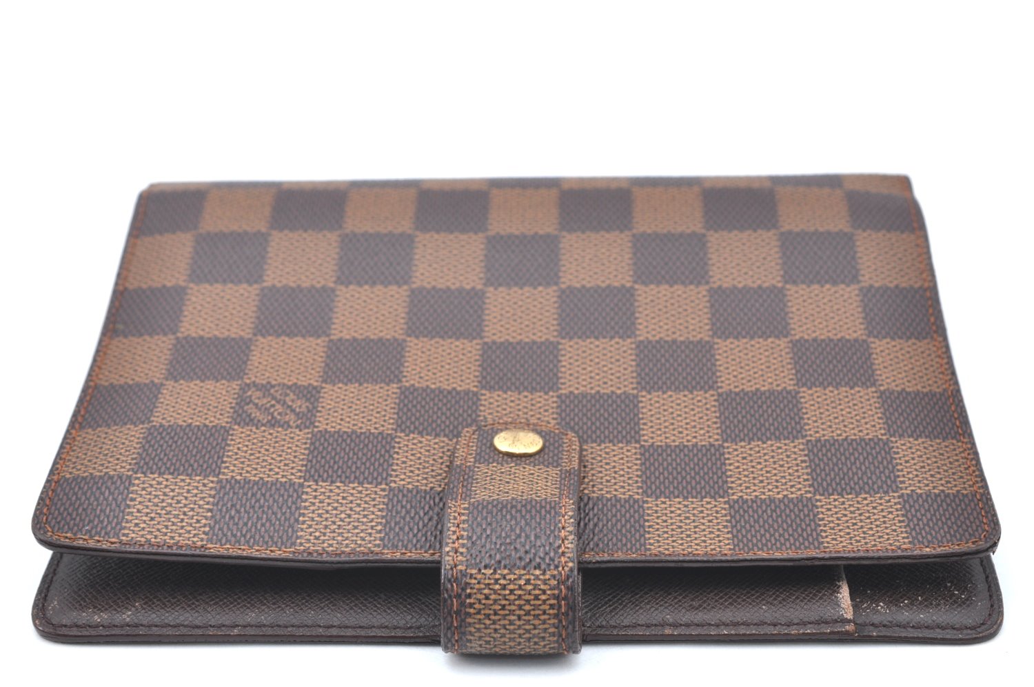Authentic Louis Vuitton Damier Agenda MM Notebook Cover R20701 LV K4535