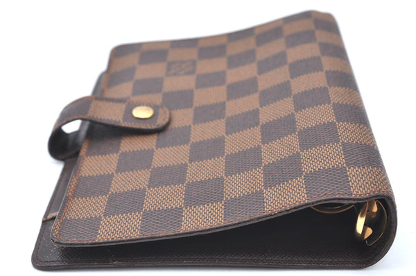 Authentic Louis Vuitton Damier Agenda MM Notebook Cover R20701 LV K4535