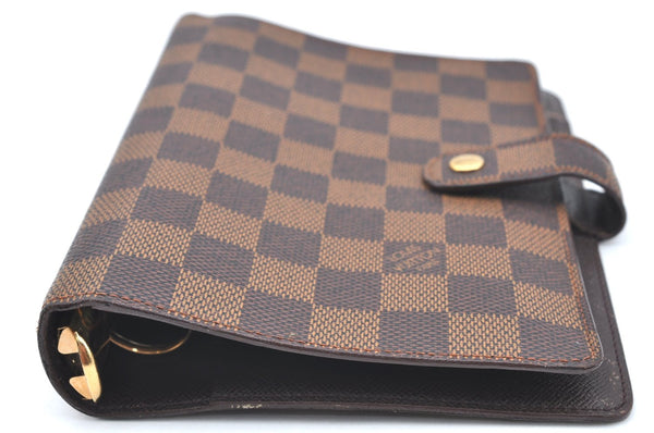 Authentic Louis Vuitton Damier Agenda MM Notebook Cover R20701 LV K4535