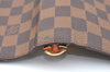 Authentic Louis Vuitton Damier Agenda MM Notebook Cover R20701 LV K4535