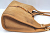Authentic GUCCI Jackie Shoulder Hand Bag GG Suede Leather 0021068 Brown K4539
