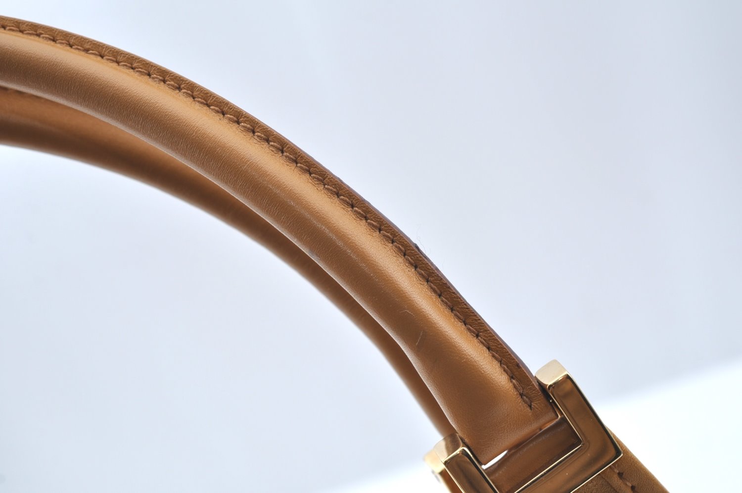 Authentic GUCCI Jackie Shoulder Hand Bag GG Suede Leather 0021068 Brown K4539