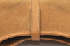 Authentic GUCCI Jackie Shoulder Hand Bag GG Suede Leather 0021068 Brown K4539