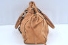 Authentic MIU MIU Leather 2Way Shoulder Hand Bag Brown K4543