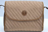 Authentic GUCCI Shoulder Cross Body Bag Purse Canvas Leather Brown K4547