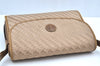 Authentic GUCCI Shoulder Cross Body Bag Purse Canvas Leather Brown K4547