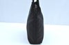Authentic PRADA Nylon Tessuto Leather Shoulder Hand Bag Purse Black K4549