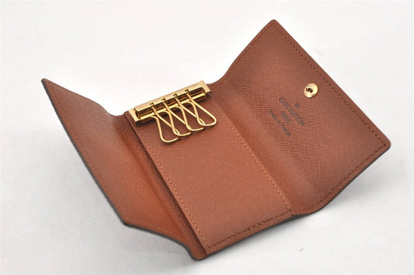 Auth Louis Vuitton Monogram Multicles 4 Four Hooks Key Case M62631 LV Box K4551