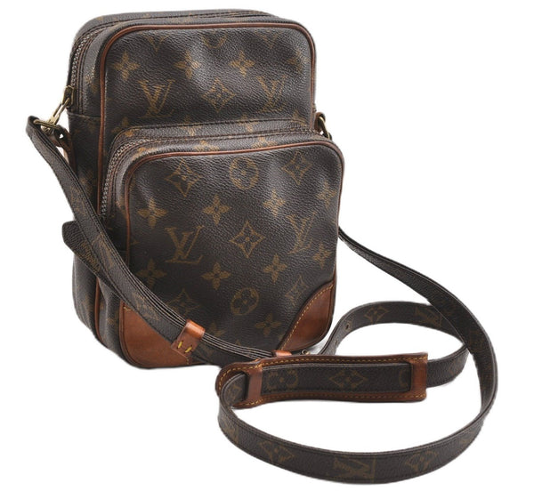Authentic Louis Vuitton Monogram Amazone Shoulder Cross Body Bag M45236 LV K4553