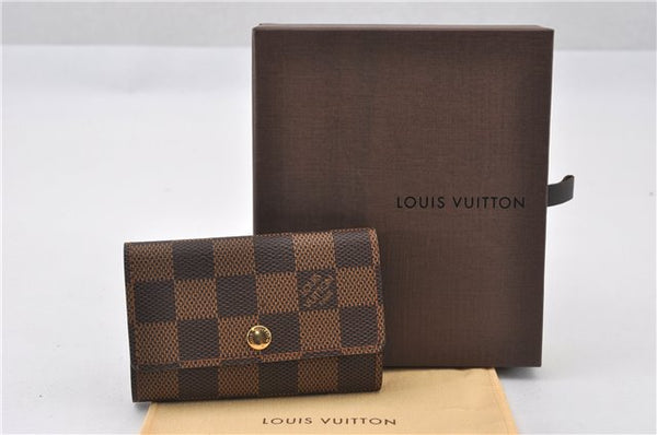 Authentic Louis Vuitton Damier Multicles 6 Key Case Holder N62630 LV Box K4555