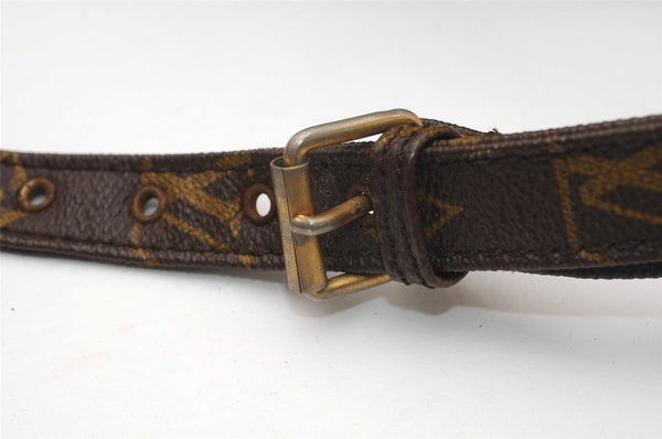 Authentic Louis Vuitton Monogram Nile Shoulder Cross Body Bag Old Model LV K4556