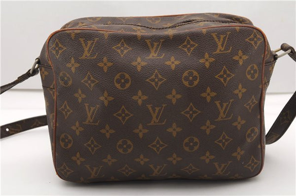 Authentic Louis Vuitton Monogram Nile Shoulder Cross Body Bag Old Model LV K4556
