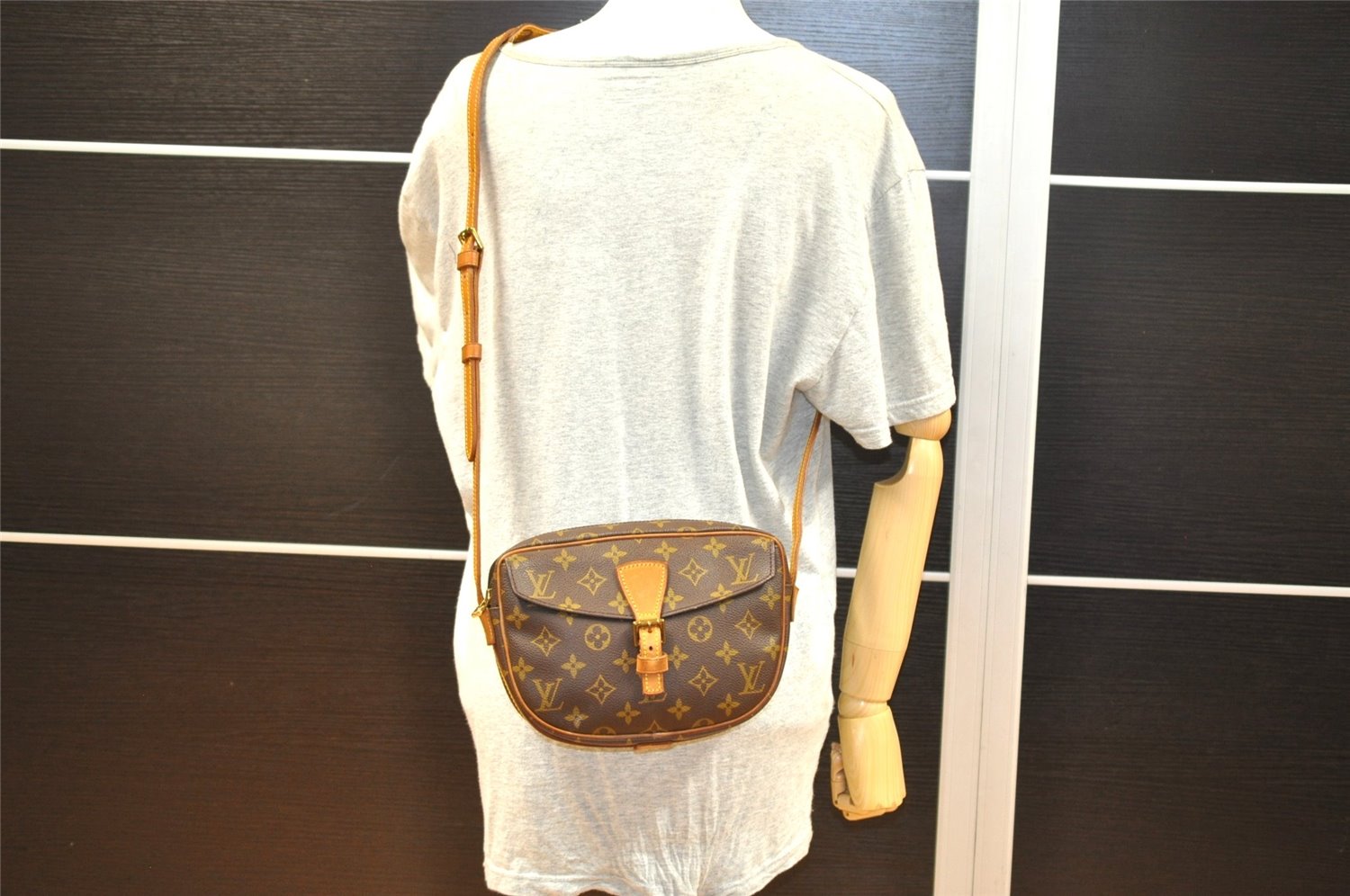 Authentic Louis Vuitton Monogram Jeune Fille PM M51227 Shoulder Cross Bag K4557