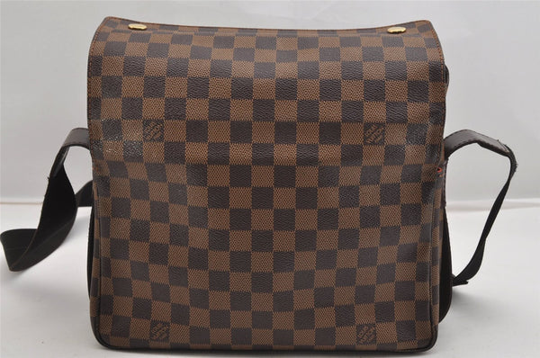 Authentic Louis Vuitton Damier Naviglio Shoulder Cross Body Bag N45255 LV K4564