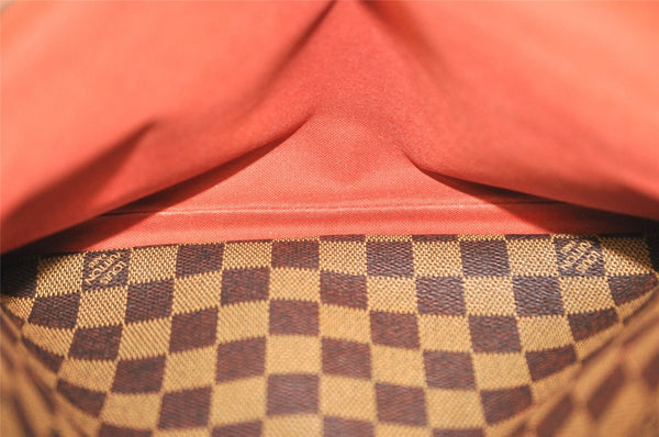 Authentic Louis Vuitton Damier Naviglio Shoulder Cross Body Bag N45255 LV K4564