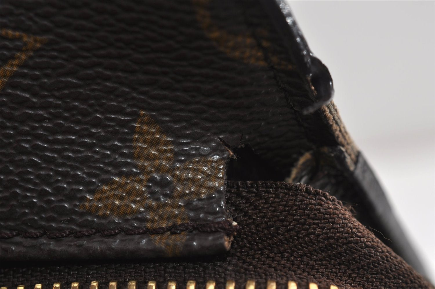 Authentic Louis Vuitton Monogram Babylone Shoulder Tote Bag M51102 LV K4565