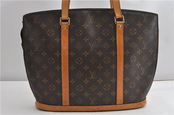Authentic Louis Vuitton Monogram Babylone Shoulder Tote Bag M51102 LV K4565