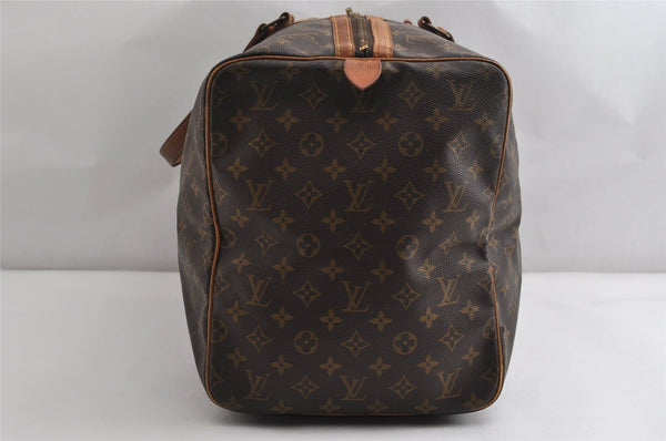 Authentic Louis Vuitton Monogram Sac Souple55 Hand Boston Bag M41622 LV K4567