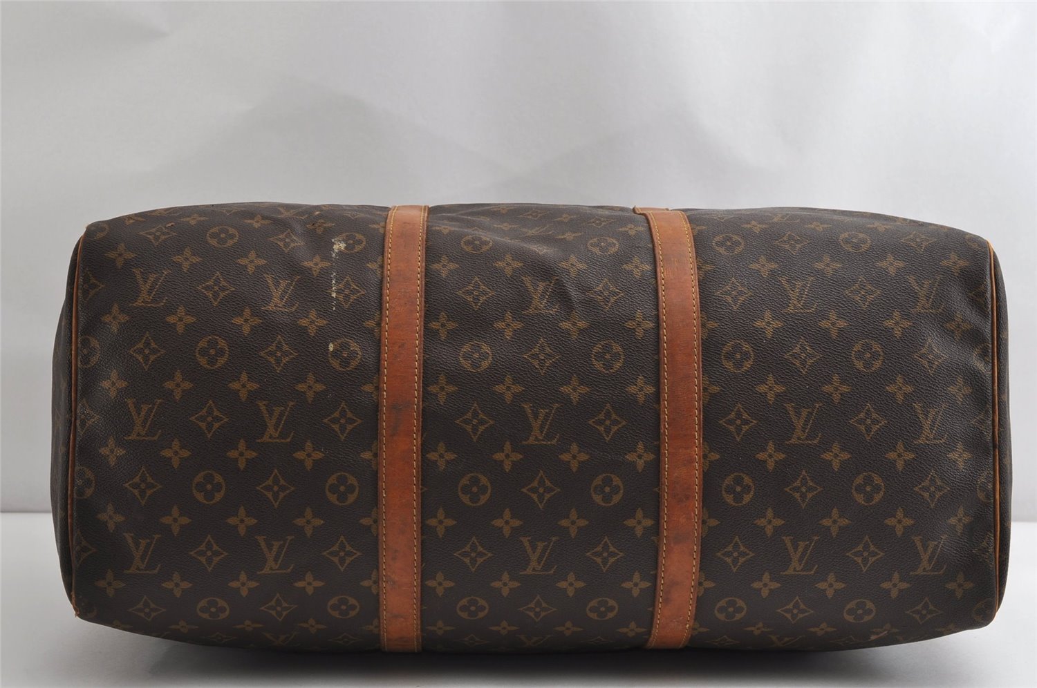 Authentic Louis Vuitton Monogram Sac Souple55 Hand Boston Bag M41622 LV K4567