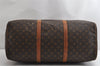 Authentic Louis Vuitton Monogram Sac Souple55 Hand Boston Bag M41622 LV K4567