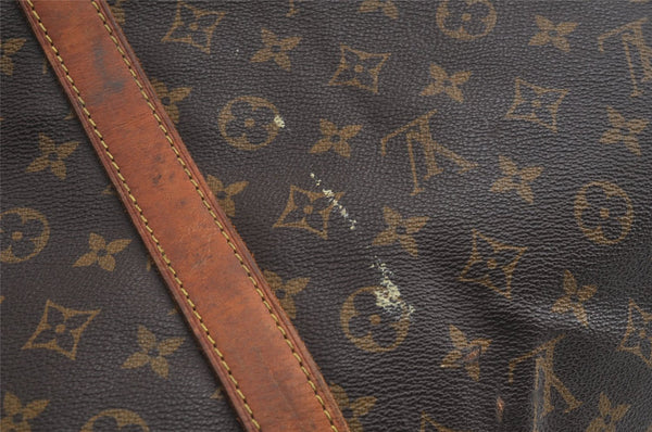 Authentic Louis Vuitton Monogram Sac Souple55 Hand Boston Bag M41622 LV K4567