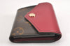 Authentic Louis Vuitton Monogram Portefeuille Zoe Wallet Pink M62932 LV K4568