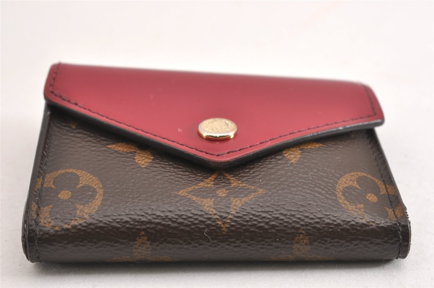 Authentic Louis Vuitton Monogram Portefeuille Zoe Wallet Pink M62932 LV K4568