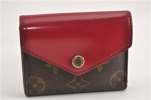 Authentic Louis Vuitton Monogram Portefeuille Zoe Wallet Pink M62932 LV K4568