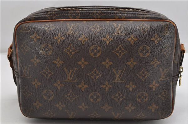 Authentic Louis Vuitton Monogram Reporter PM Shoulder Cross Bag M45254 LV K4570