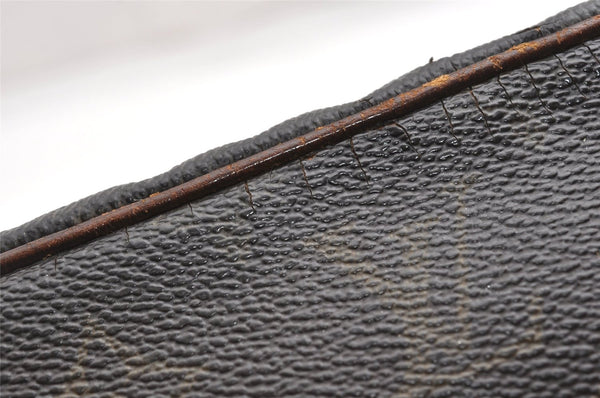 Authentic Louis Vuitton Monogram Compiegne 28 Clutch Hand Bag M51845 Junk K4575