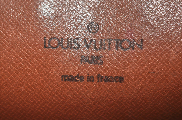 Authentic Louis Vuitton Monogram Compiegne 28 Clutch Hand Bag M51845 Junk K4575