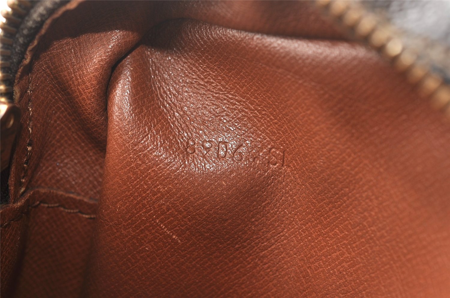 Authentic Louis Vuitton Monogram Compiegne 28 Clutch Hand Bag M51845 Junk K4575