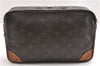 Authentic Louis Vuitton Monogram Compiegne 28 Clutch Hand Bag M51845 Junk K4575