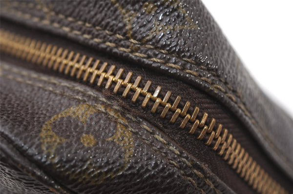 Auth Louis Vuitton Monogram Trousse Toilette 23 Clutch Hand Bag M47524 LV K4577