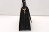 Authentic Louis Vuitton Epi Friedland Shoulder Cross Bag Black M52402 LV K4581