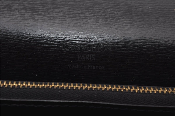 Authentic Louis Vuitton Epi Friedland Shoulder Cross Bag Black M52402 LV K4581