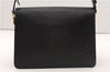 Authentic Louis Vuitton Epi Friedland Shoulder Cross Bag Black M52402 LV K4581