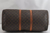 Authentic Louis Vuitton Monogram Keepall 55 Travel Boston Bag M41424 LV K4582
