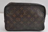 Auth Louis Vuitton Monogram Trousse Toilette 23 Clutch Bag M47524 Junk K4585
